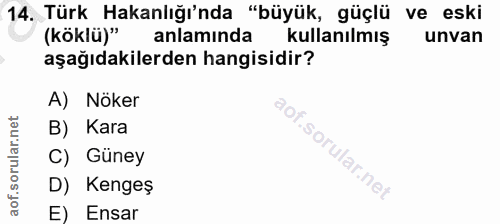 Soru 14