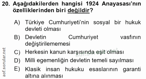 Soru 20