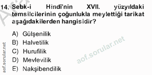 Soru 14