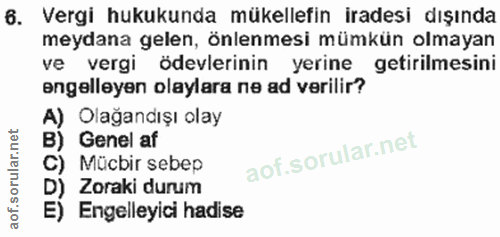 Soru 6