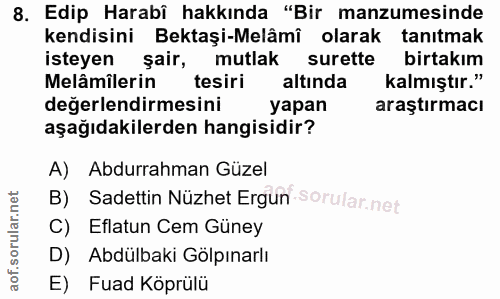 Soru 8
