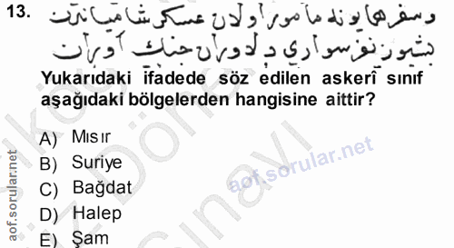 Soru 13