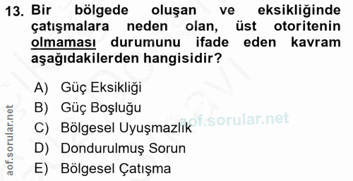 Soru 13
