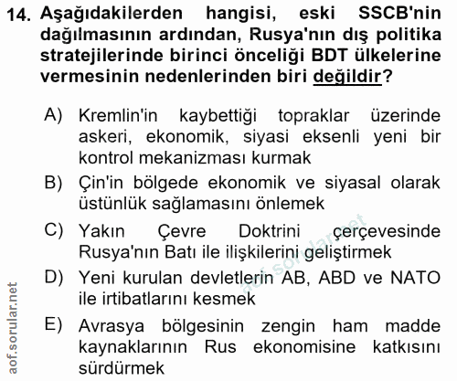 Soru 14