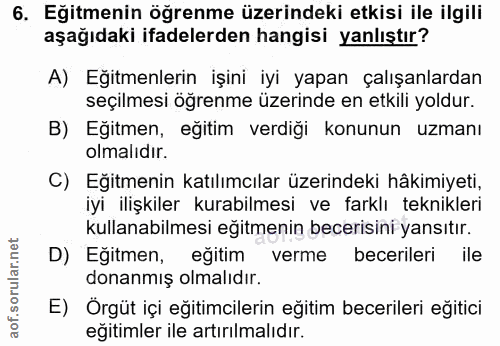 Soru 6