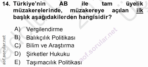 Soru 14