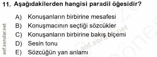 Soru 11