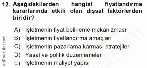 Soru 12