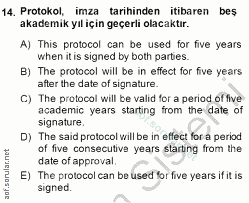 Soru 14