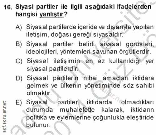 Soru 16