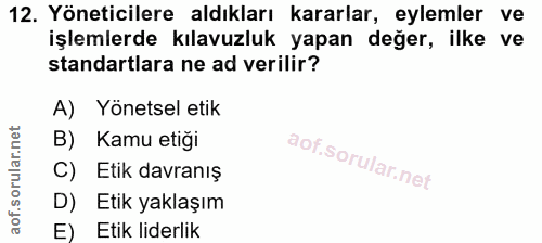 Soru 12