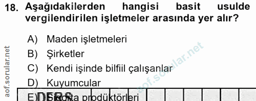 Soru 18
