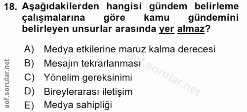 Soru 18