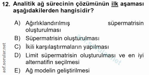 Soru 12