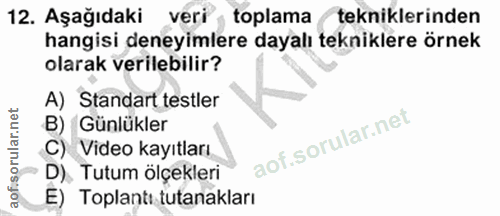 Soru 12