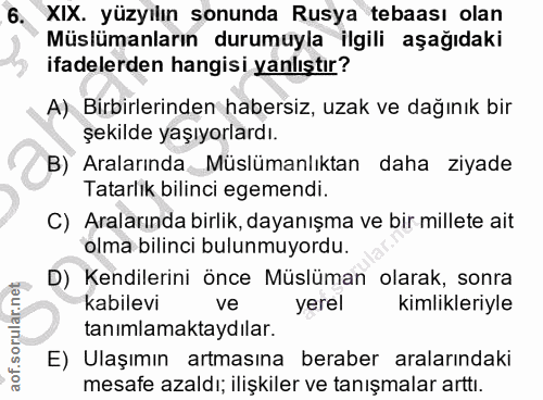 Soru 6