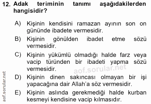 Soru 12