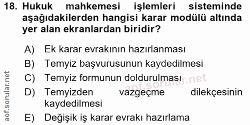 Soru 18