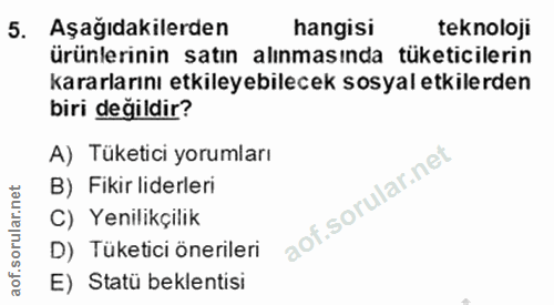 Soru 5