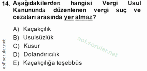 Soru 14