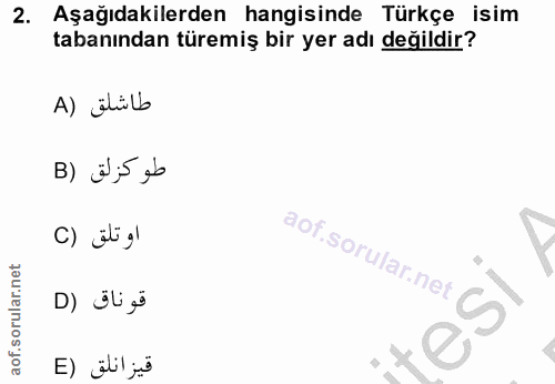 Soru 2
