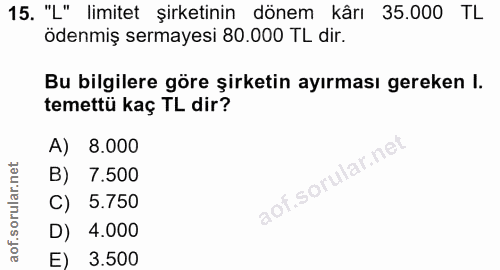 Soru 15