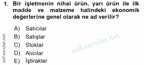 Soru 1