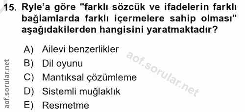 Soru 15