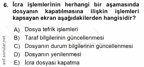 Soru 6