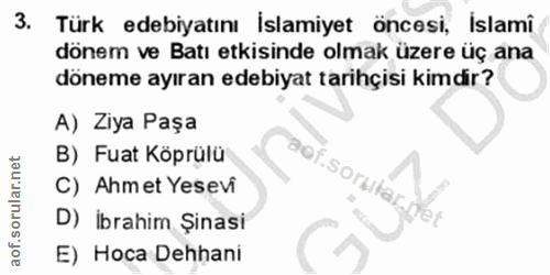 Soru 3