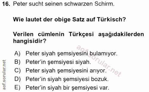 Soru 16