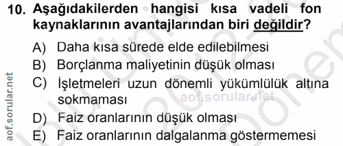 Soru 10