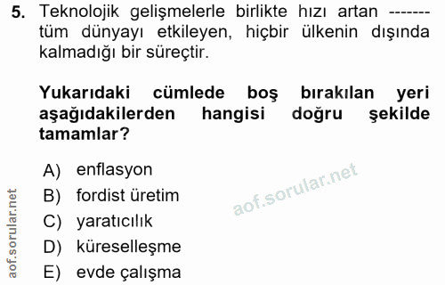 Soru 5