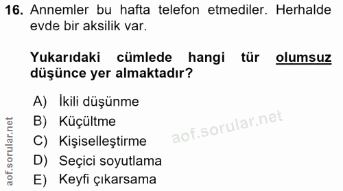 Soru 16