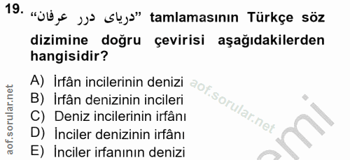 Soru 19