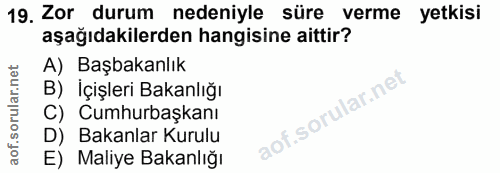Soru 19