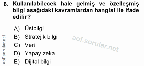 Soru 6