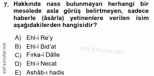 Soru 7