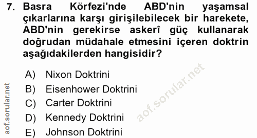 Soru 7