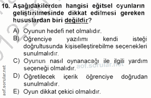 Soru 10