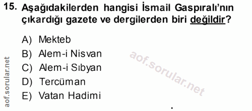 Soru 15