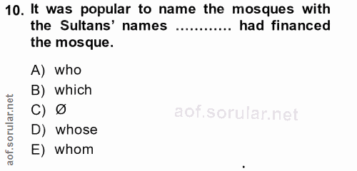 Soru 10