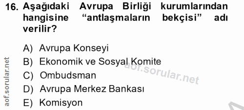 Soru 16