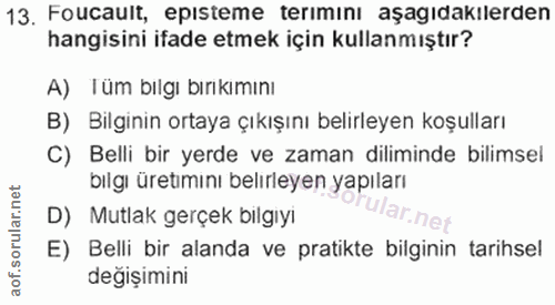 Soru 13
