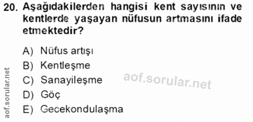 Soru 20