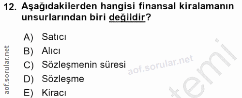 Soru 12