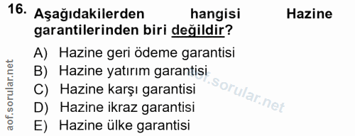 Soru 16