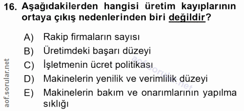 Soru 16