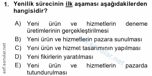 Soru 1