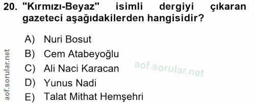 Soru 20